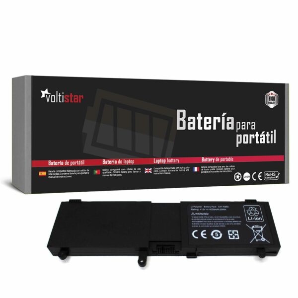 Bateria para Portátil Asus ROG G550, N550, GL550, Q550L, RS52 Series - P/N C41-N550