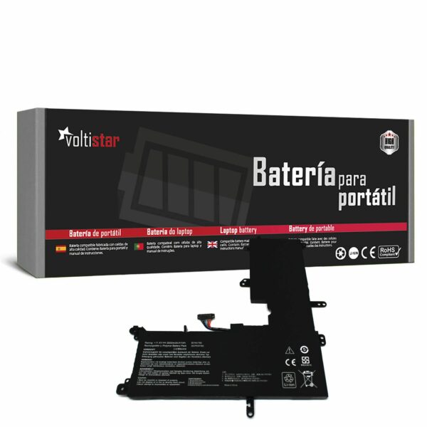 Bateria para Portátil ASUS VivoBook Flip 14 TP410UA Series - 11.4V 41Wh - P/N: B31N1705, 3ICP5/57/80