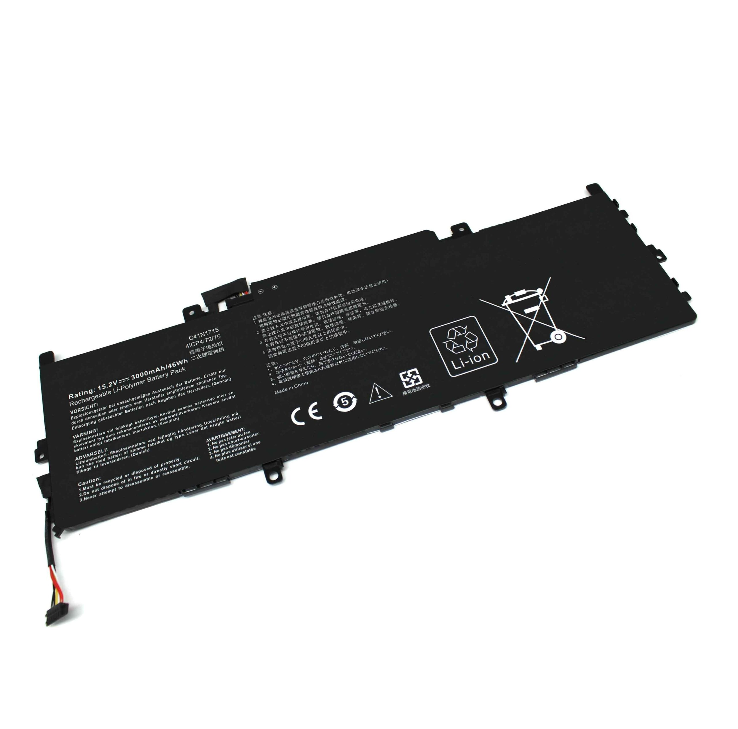Bateria para Portátil Asus ZenBook 13 UX331FN UX331UA UX331UN U3100FN - P/N C41N1715 - Image 3