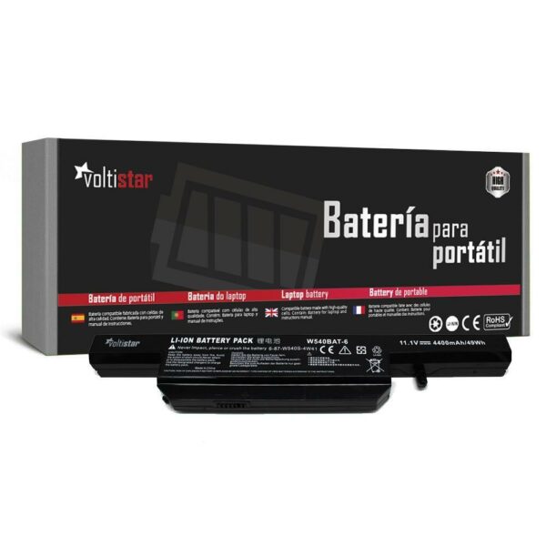Bateria para Portátil Clevo W155U, W540, W550 Series - 11.1V 4400mAh | Green Computer