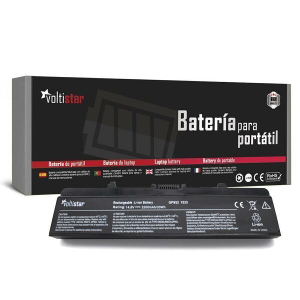 Bateria para Portátil Dell Inspiron 1525, 1526, 1545, 1546, 1440, 1750 e Vostro 500 Series - Alta Capacidade