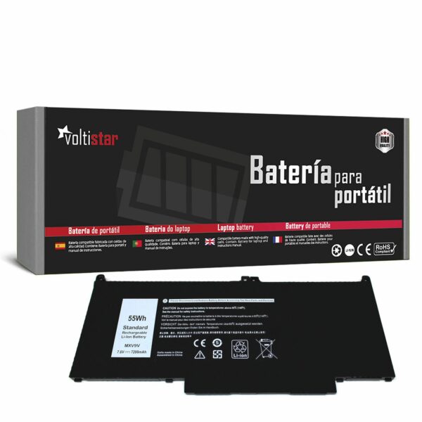 Bateria para Portátil Dell Latitude 13 5300 5310, 14 7400 7300 - P/N: MXV9V P96G