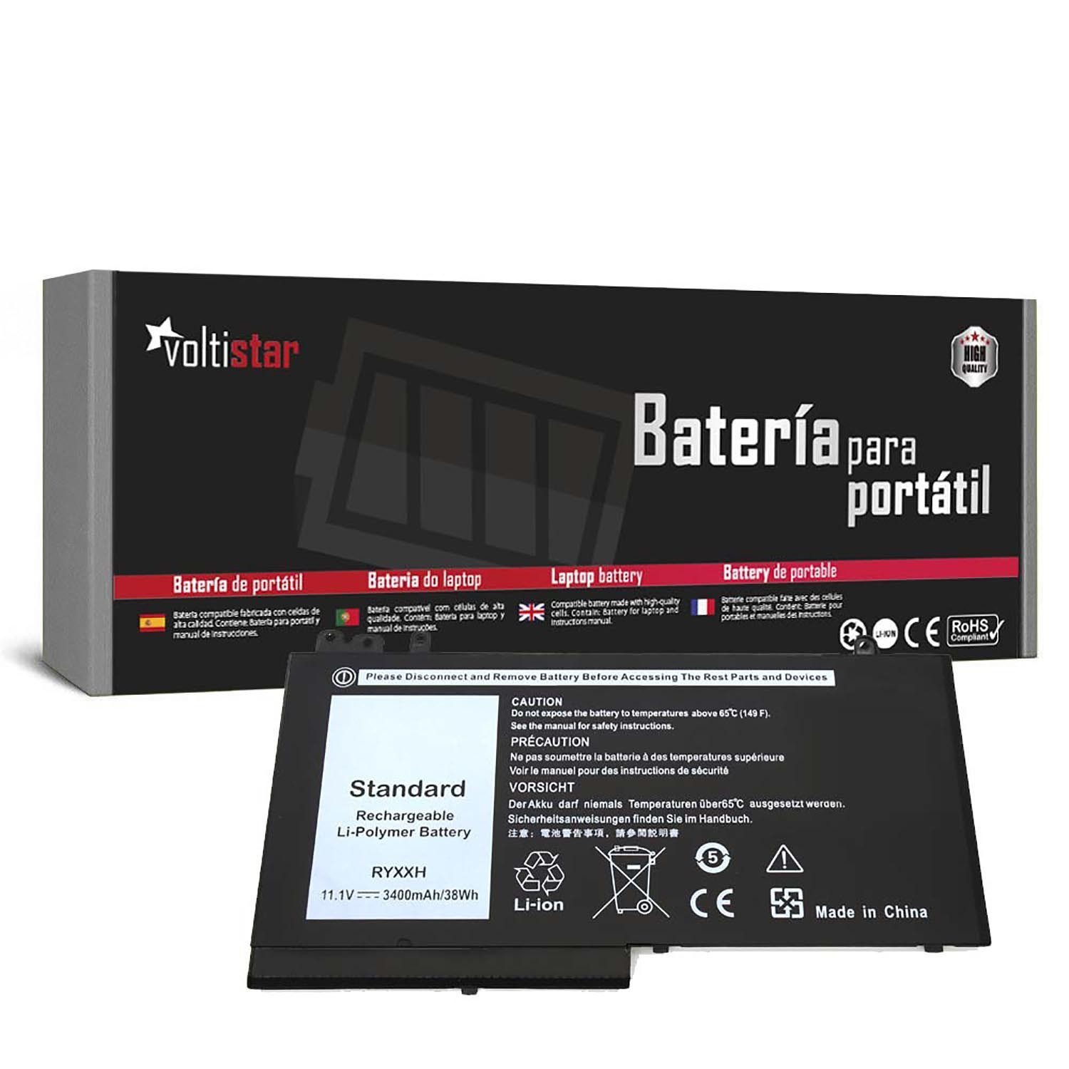 Bateria para Portátil Dell Latitude 3150 3160 5550 E5550 - 11.1V 38Wh - Compatível com P/N: 5TFCY RYXXH NGGX5 0VVXTW