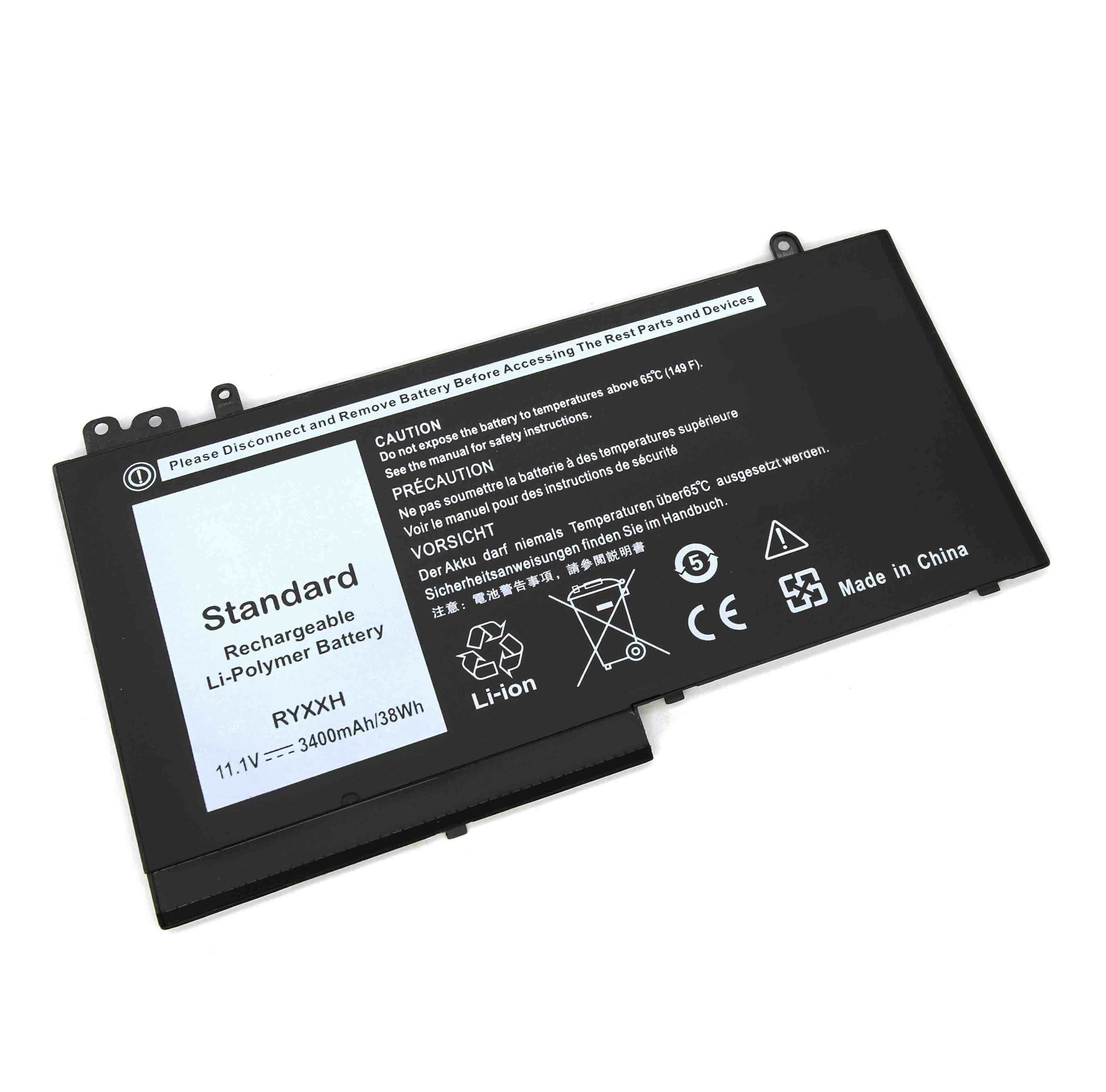 Bateria para Portátil Dell Latitude 3150 3160 5550 E5550 - 11.1V 38Wh - Compatível com P/N: 5TFCY RYXXH NGGX5 0VVXTW - Image 2