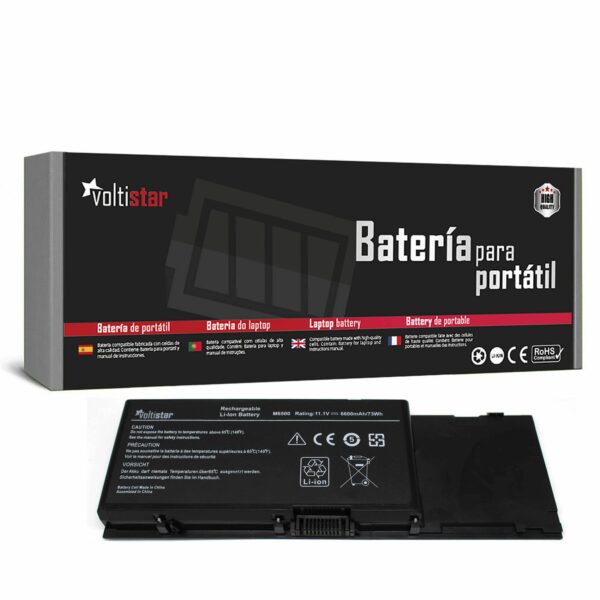 BATERIA PARA PORTÁTIL DELL PRECISION M2400 M4400 M6400 C565C DW554