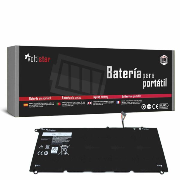 Bateria para Portátil Dell XPS 13 9343 9350 9360 Series - JD25G 90V7W RWT1R