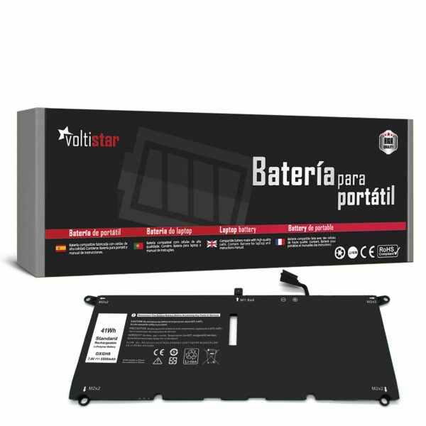 Bateria para Portátil Dell XPS 13 9370 9380 Inspiron 13 5390 7390 7391 - G8VCF DXGH8 H754V