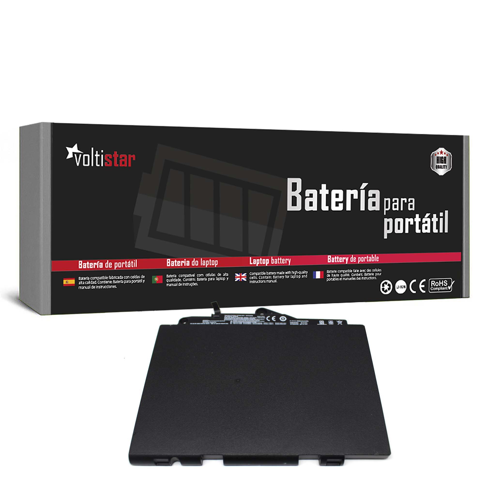 Bateria para Portátil HP EliteBook 725 G4, 820 G4, 828 G4 - ST03XL 11.1V 4000mAh
