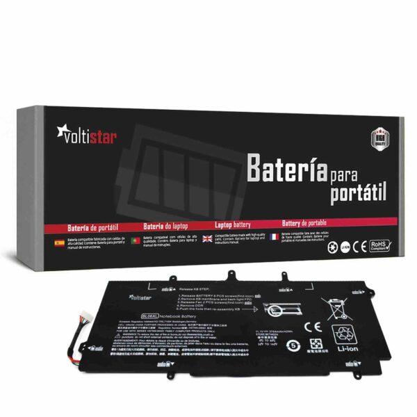 Bateria para Portátil HP EliteBook Folio 1040 G1 G2 - BL06XL HSTNN-DB5D 722297-001