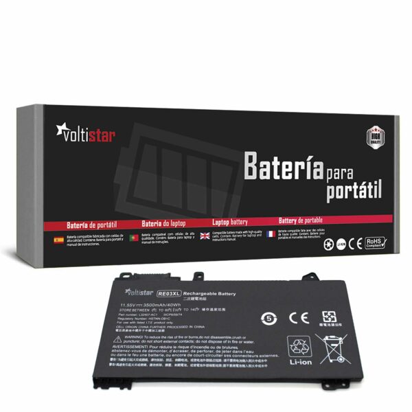 Bateria para Portátil HP ProBook 430 440 450 445 455 455R G6, RE03XL HSTNN-UB7R HSTNN-OB1C - Green Computer