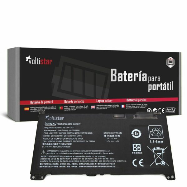 Bateria para Portátil HP RR03XL 11.4V 3500mAh - Compatível ProBook G4/G5 Series