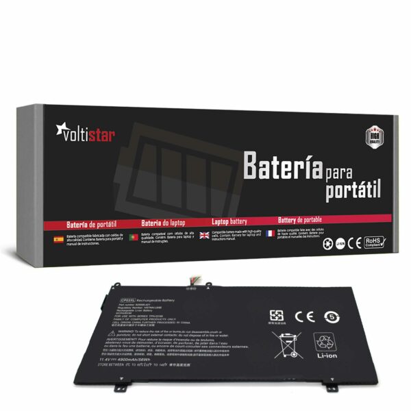 Bateria para Portátil HP Spectre X360 13 Series - CP03XL CP03060XL - 11.4V 4900mAh