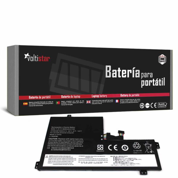 Bateria para Portátil Lenovo 100e 300e 500e Series | L17L3PB0 L17C3PG0 L17M3PB0 L19C3PG1
