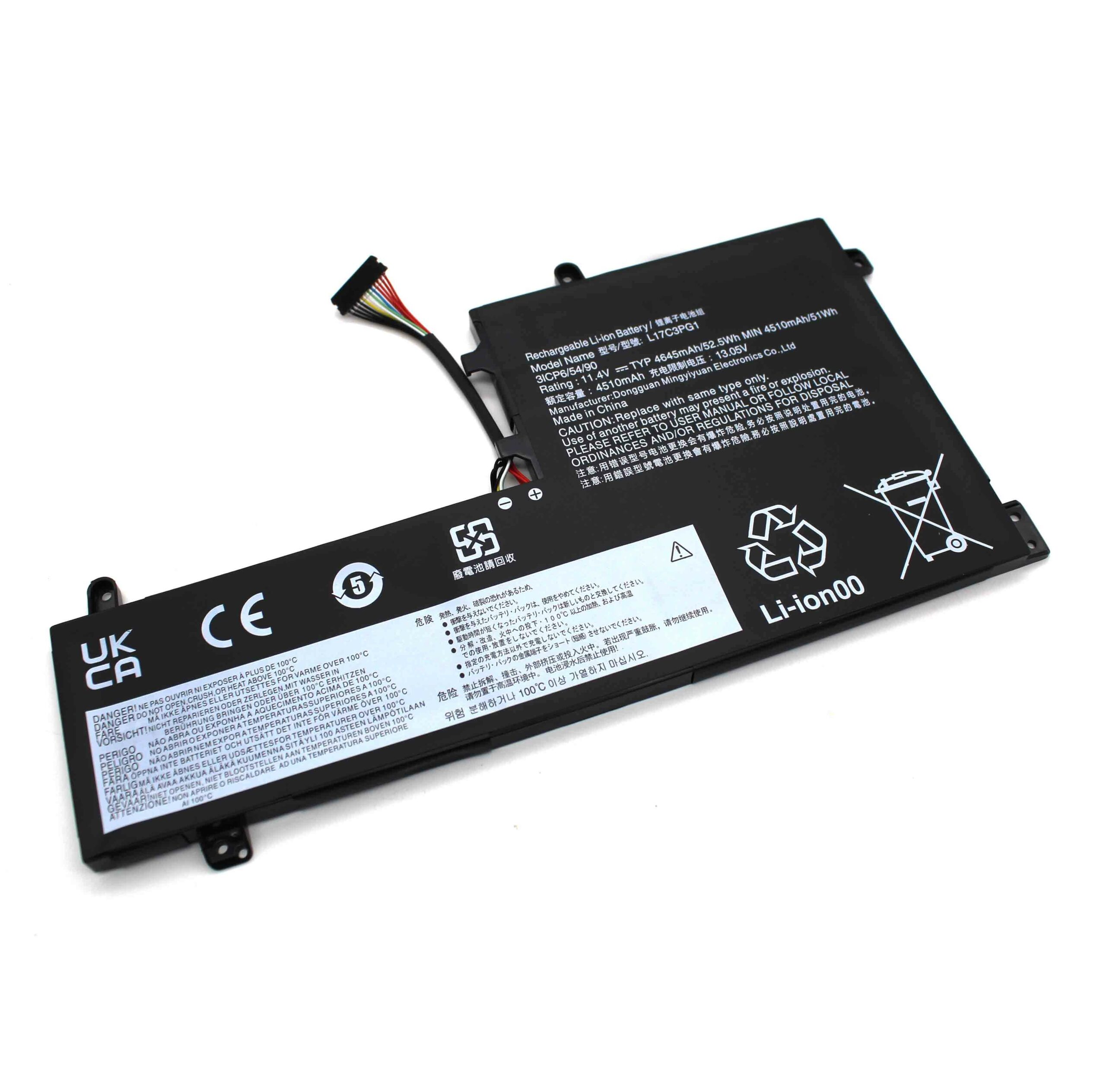 Bateria para Portátil Lenovo Legion Y530 Y7000 Y7000P Y540-15IRH - L17C3PG2 L17M3PG1 52Wh - Image 3