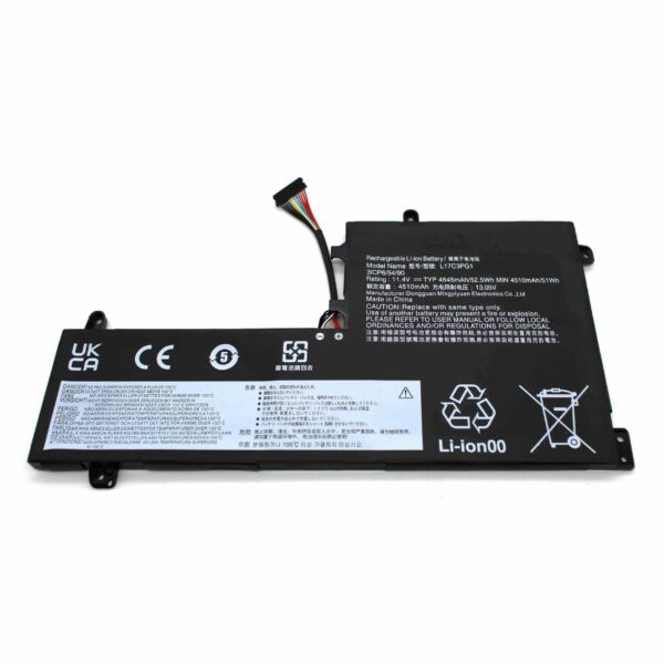 Bateria para Portátil Lenovo Legion Y530 Y7000 Y7000P Y540-15IRH - L17C3PG2 L17M3PG1 52Wh