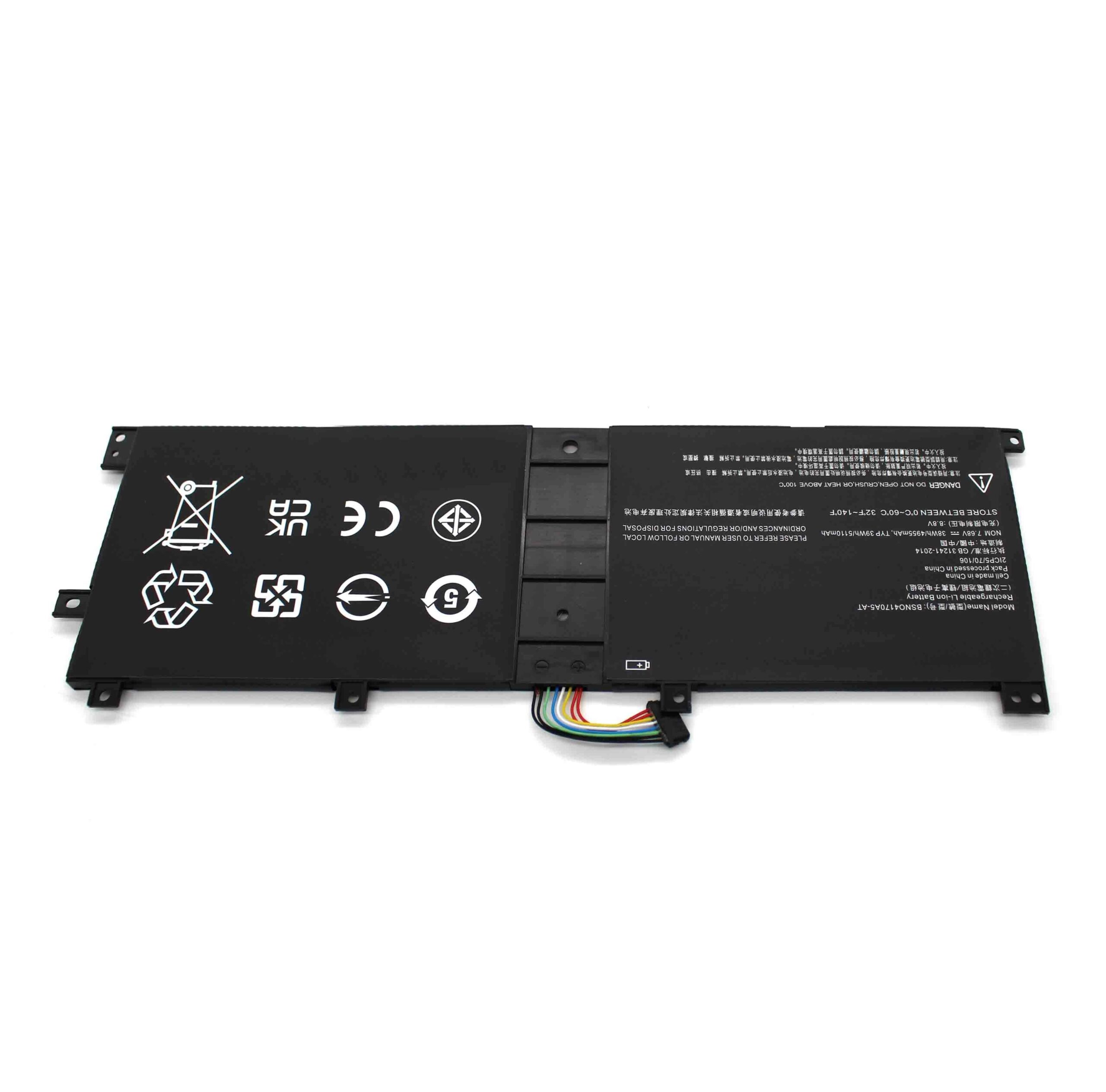 Bateria para Portátil Lenovo Miix 520, 510, G40, G50 Series - P/N BSNO4170A5-AT e Compatíveis - Image 2