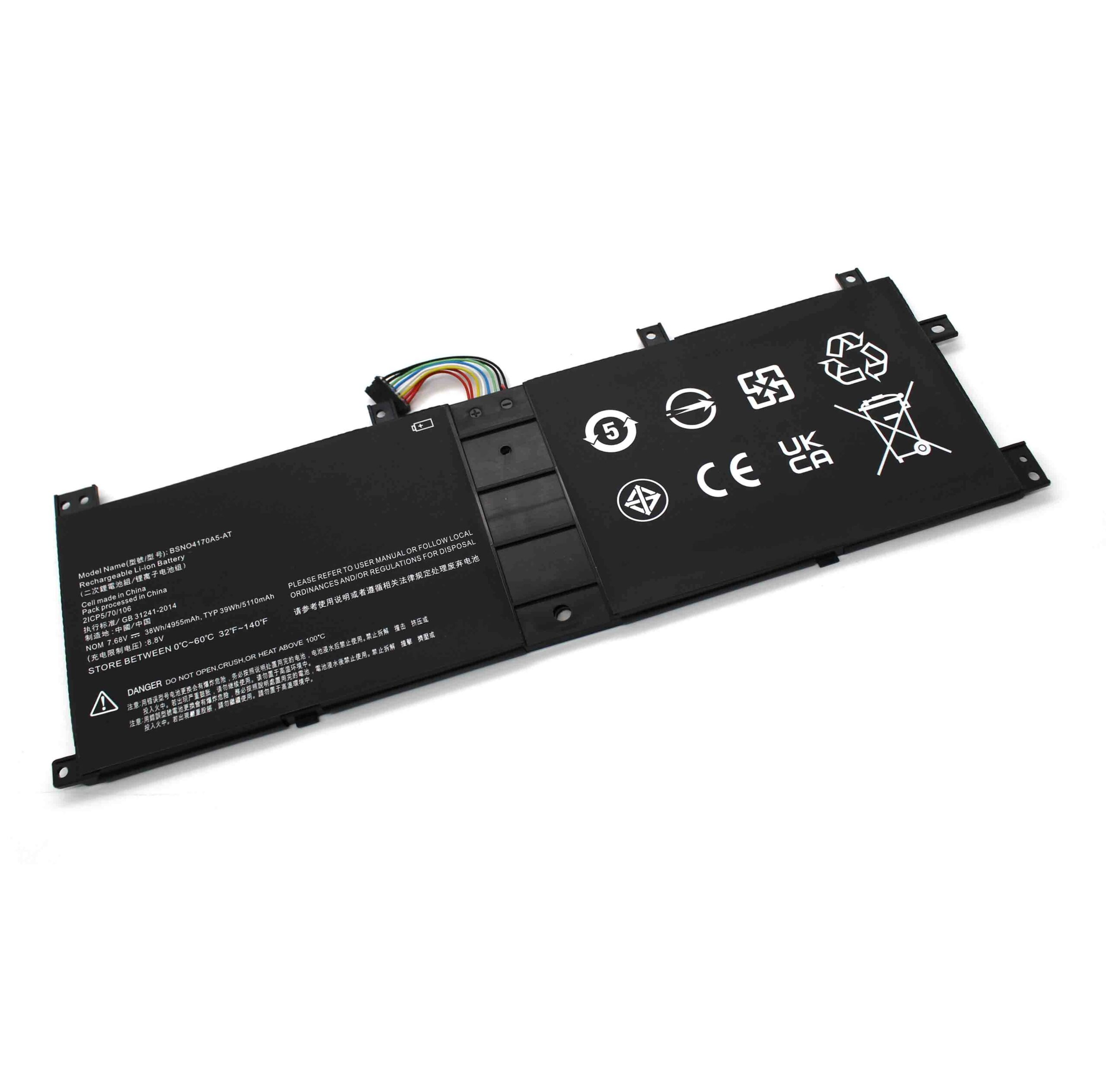 Bateria para Portátil Lenovo Miix 520, 510, G40, G50 Series - P/N BSNO4170A5-AT e Compatíveis - Image 3