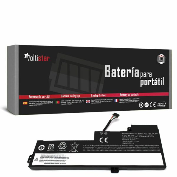 Bateria para Portátil Lenovo ThinkPad T470 T480 - 11.4V 23Wh - P/N: 01AV421 01AV420 01AV419