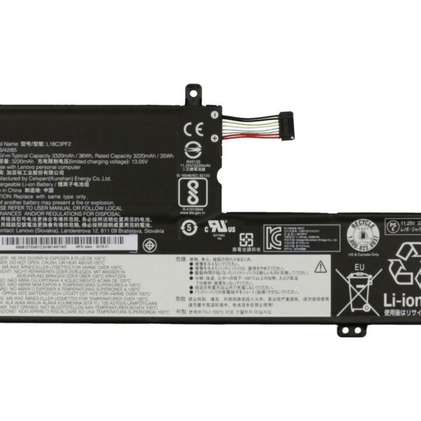 Bateria para Portátil Lenovo V155-15API Series L18C3PF2 - 11.25V/11.55V 38Wh