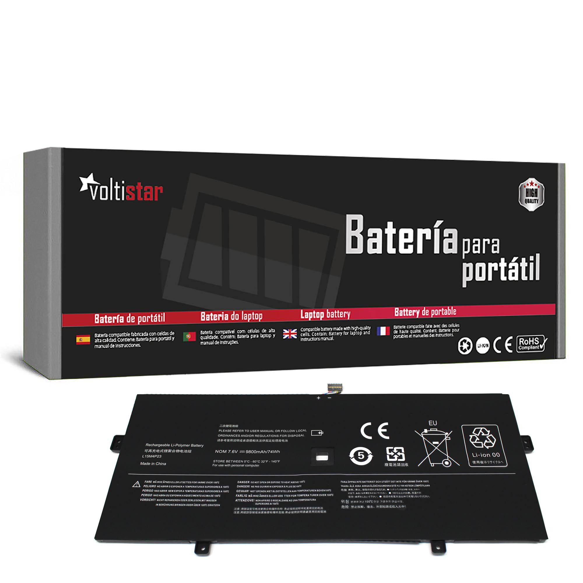 Bateria para Portátil Lenovo Yoga 910-13IKB, Yoga 5 Pro - L15M4P23, L15C4P21, L15C4P22