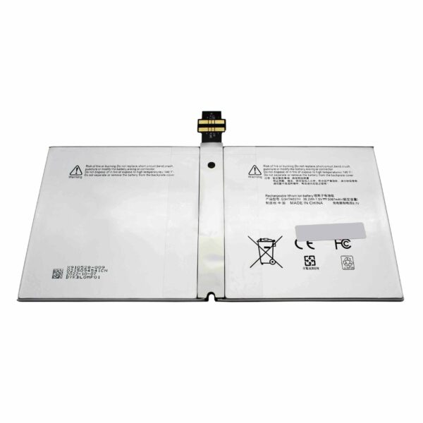 Bateria para Portátil Microsoft Surface Pro 4 1724 - Compatível G3HTA027H DYNR01 - 7.6V 4900mAh