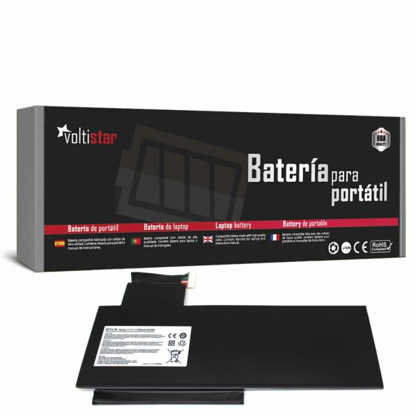 Bateria para Portátil MSI GS70 GS72 WS72 Medion Erazer X76 Akoya S4217T Haier 7G-700 Schenker XMG C703 - BTY-L76 MS-1771 11.1V 5300mAh