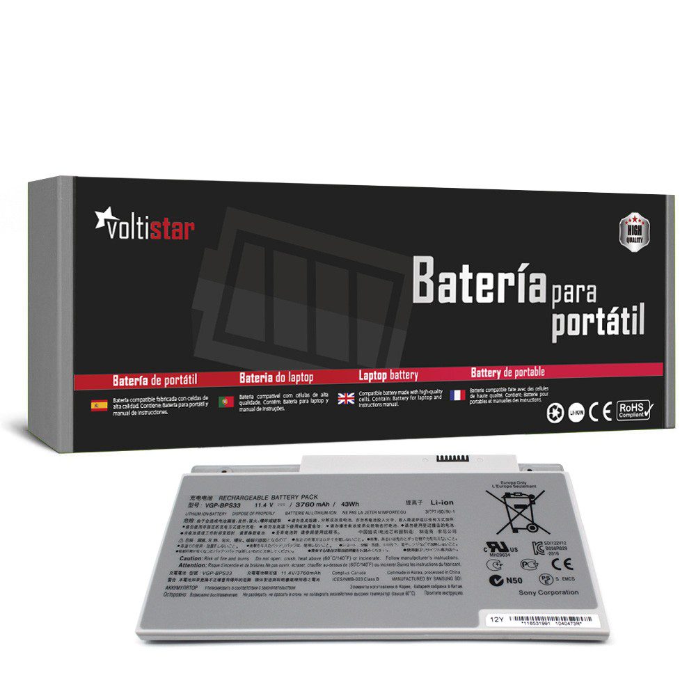 Bateria para Portátil Sony VAIO SVT-14 SVT-15 T Series VGP-BPS33
