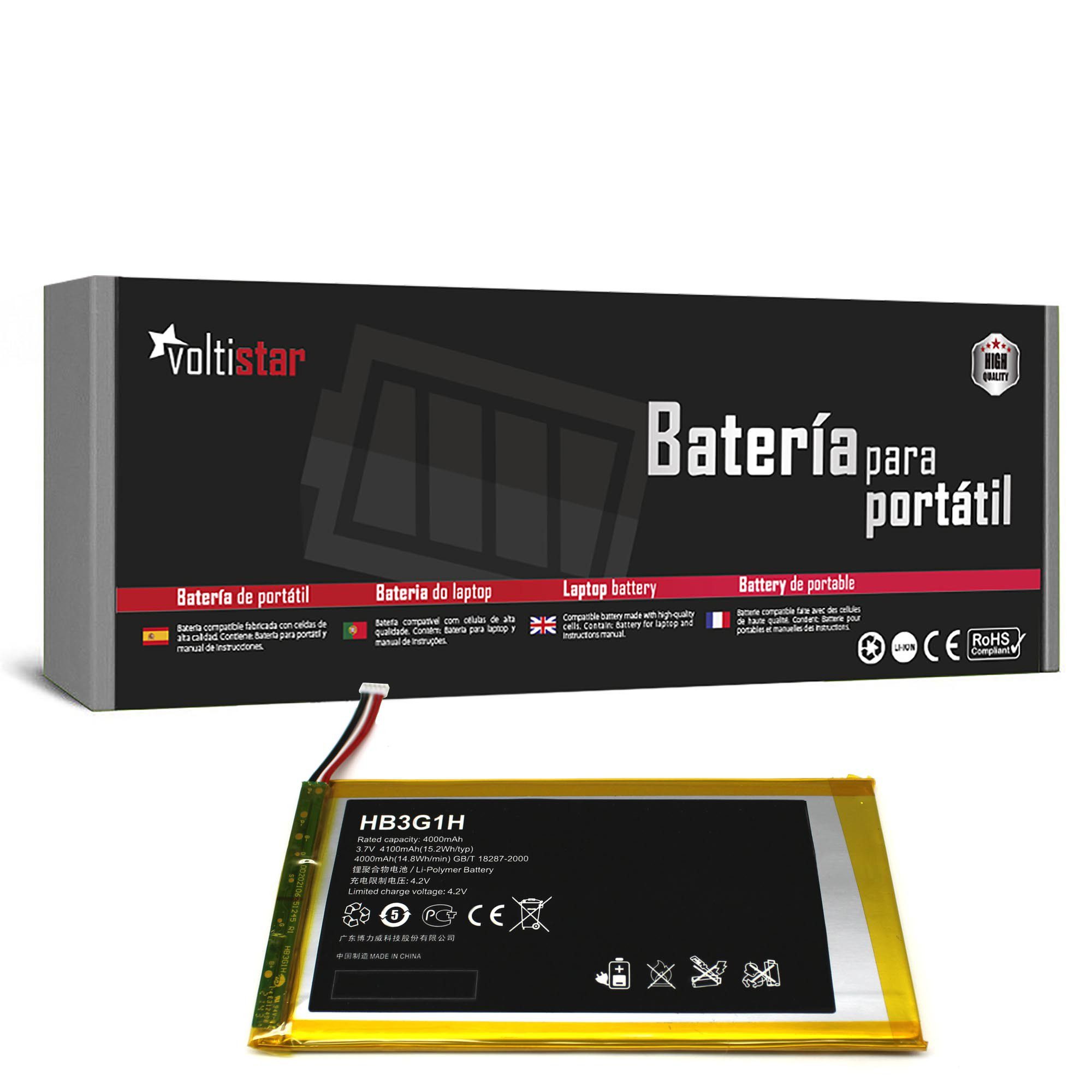 Bateria para Tablet Huawei MediaPad S7-301U S7-301W S7-302 S7-303 - HB3G1H