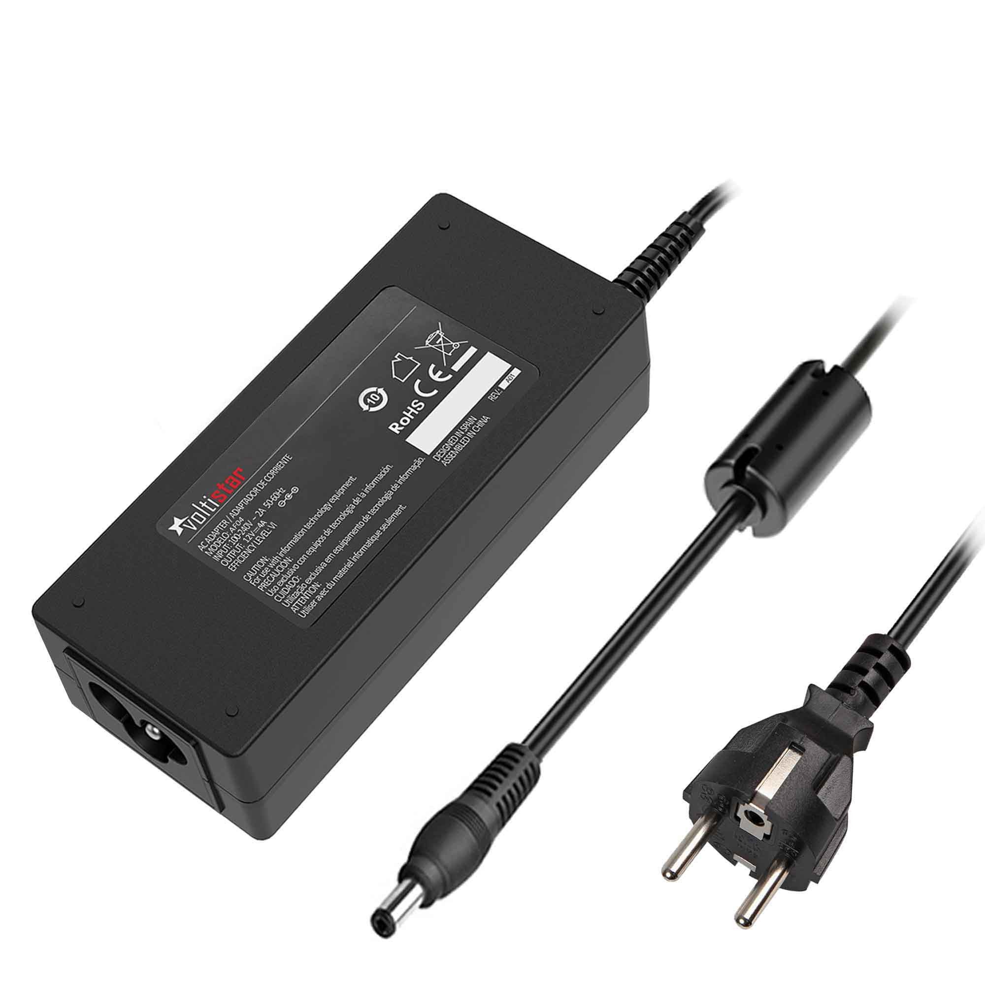 Carregador para Monitor 12V 4A 5.5x2.5mm 48W - Compatível com Televisores, Routers e Drivers LED - Image 2