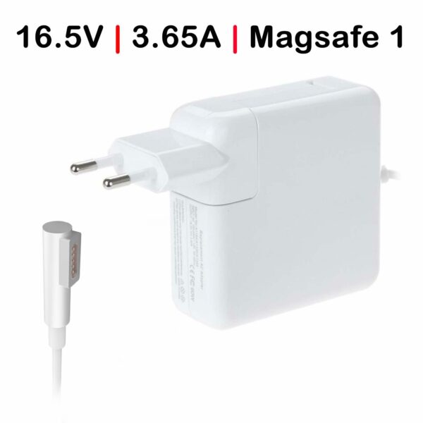 Carregador Portátil Apple MacBook / MacBook Pro 16.5V 3.65A 65W Magsafe 1