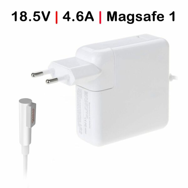 Carregador Portátil Apple MacBook 85W 18.5V 4.6A Magsafe 1 - Compatível A1172 A1184 A1278