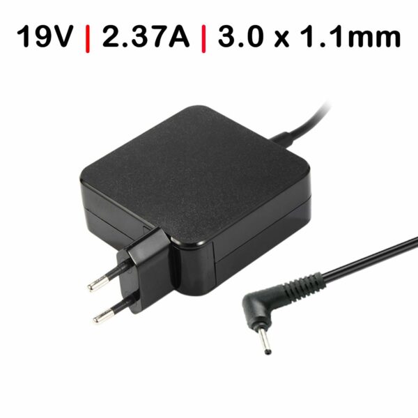 Carregador Portátil Acer 19V 2.37A 45W 3.0x1.1mm para Chromebook R, Aspire V, Switch, Alpha, Swift, Spin, Travelmate