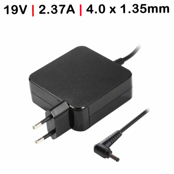 Carregador 45W 19V 2.37A para Portátil Asus VivoBook 14 15 ZenBook UX430U X540U X512F F515JA ADP-45BW - Plug 4.0x1.35mm