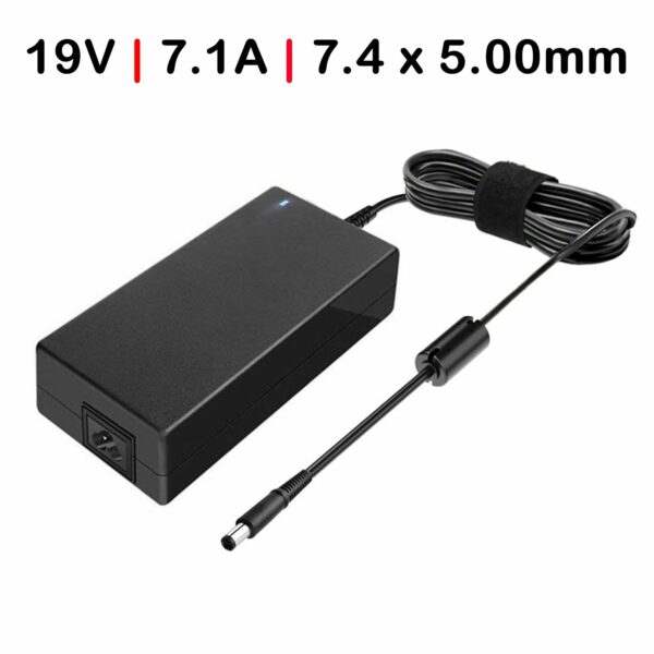 Carregador Portátil HP 19V 7.1A 135W 7.4x5.0mm para Presario X6000 R4000, Pavilion ZV6000, Compaq nx/nc/nw Series