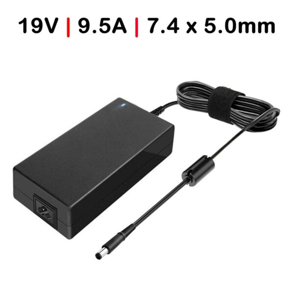 Carregador para Portátil HP EliteBook 8740W 8760W - 19V 9.5A (180W) - Conector 7.4x5.0mm - P/N: ADP-180EB, 600082-001