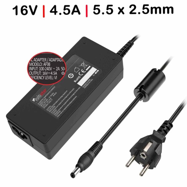 Carregador Portátil IBM Lenovo 16V 4.5A 72W - Compatível ThinkPad Series