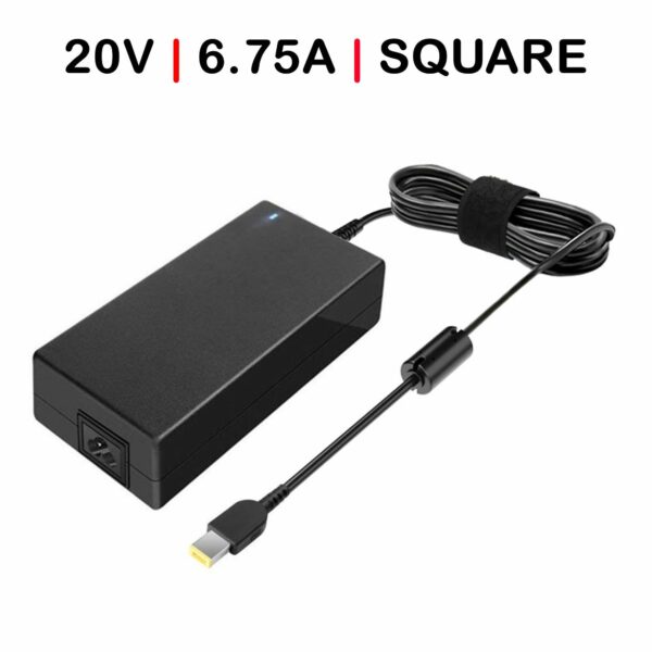 Carregador Portátil Lenovo Legion Y520 Y530 Series 20V 6.75A 135W Square - Compatível