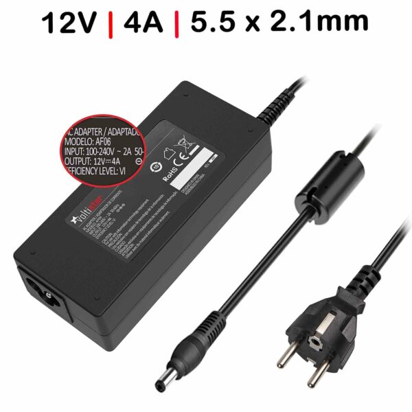 Carregador para Caixas de Som Bose Placa Eletrónica 12V 4A 48W - Compatível com Múltiplos Modelos