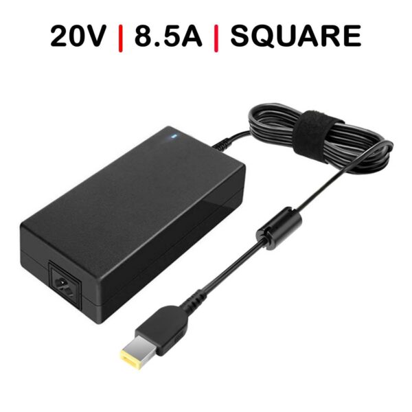 Carregador Portátil Gaming Lenovo ThinkPad W540 W550s (USB Square 20V 8.5A 170W) - Green Computer
