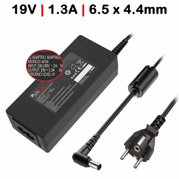 Carregador para Monitor LG 19V 1.3A 25W Conector 6.5x4.4mm Compatível EAY62768621 ADS-40FSG-19 19016GPCU