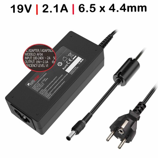 Carregador para Monitor LG 19V 2.1A 40W - Conector 6.5x4.4mm | Voltistar