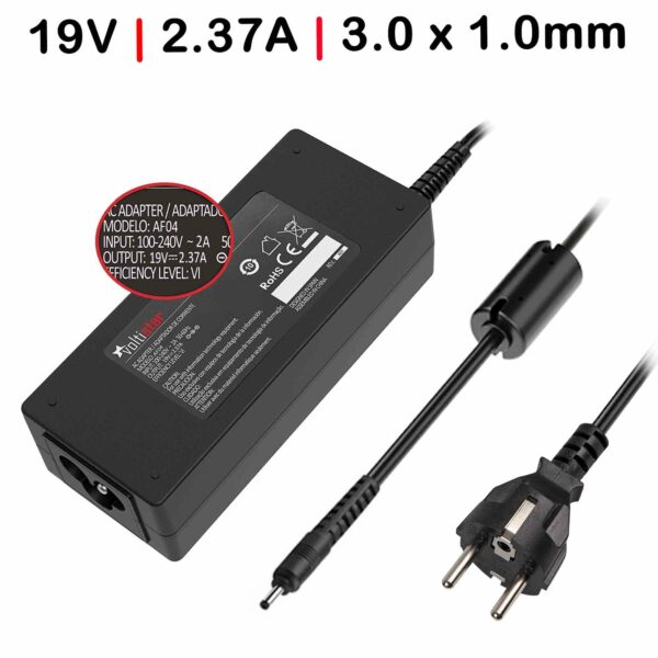 Carregador para Portátil Acer PA-1450-26 19V 2.37A 45W - Conector 3.0x1.1mm | Green Computer