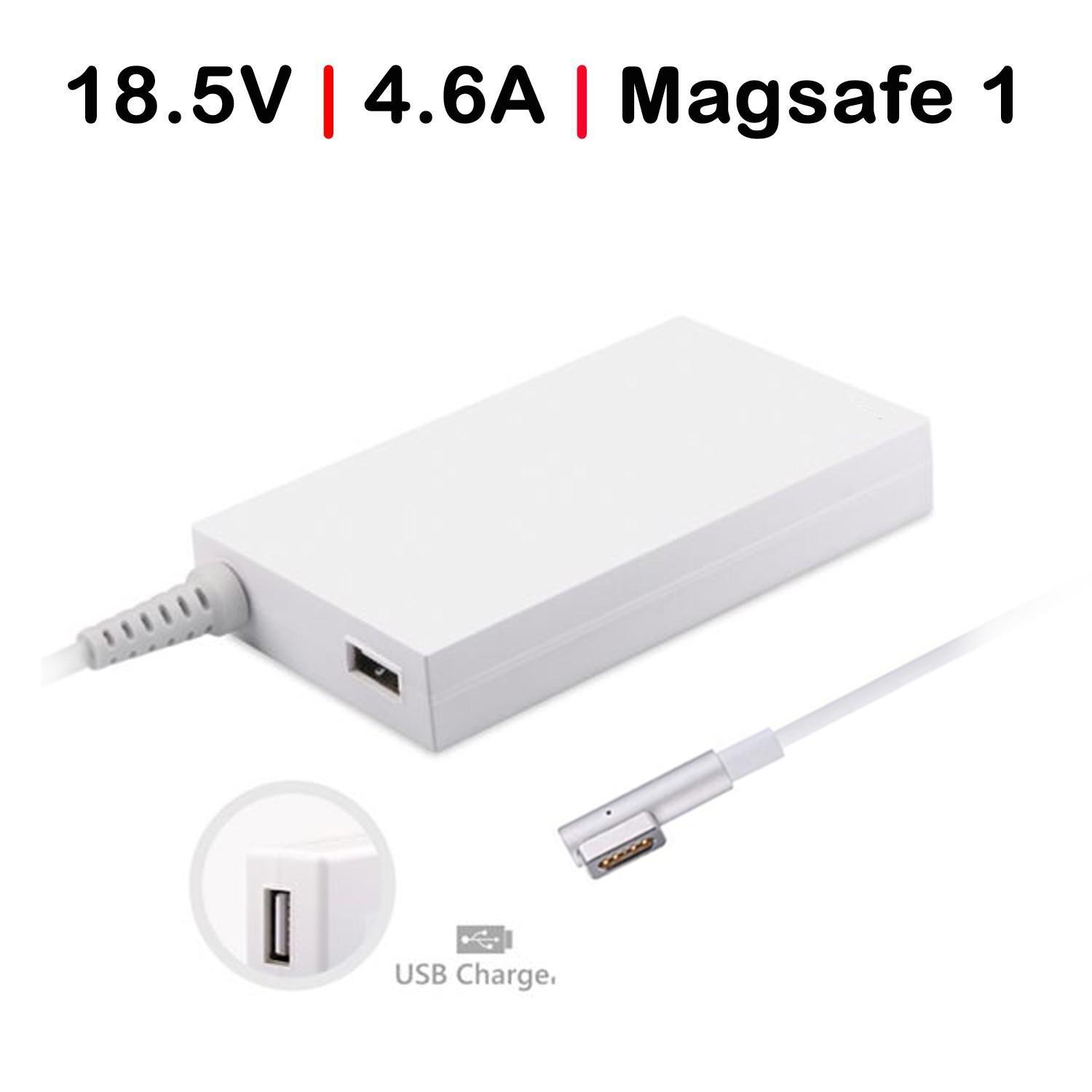 Carregador para Portátil Apple MacBook 18.5V 4.6A 85W Magsafe 1 - Compatível