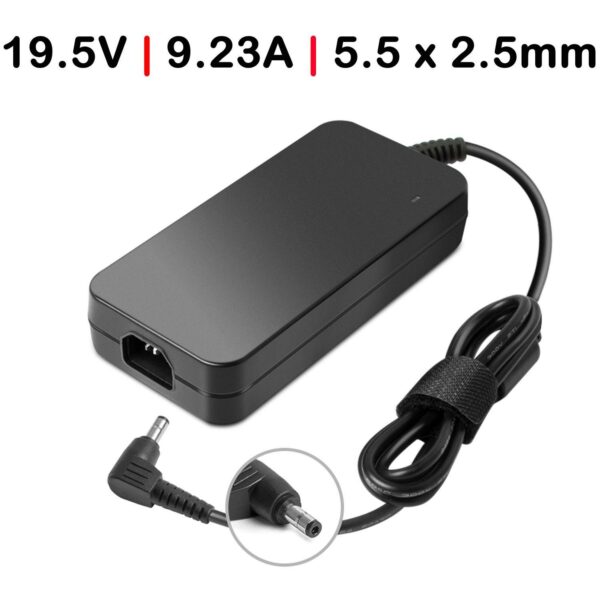 Carregador para Portátil Gaming Asus G750JX G750VW G75VW G75VX Series Slim 19.5V 9.23A 180W 5.5x2.5mm