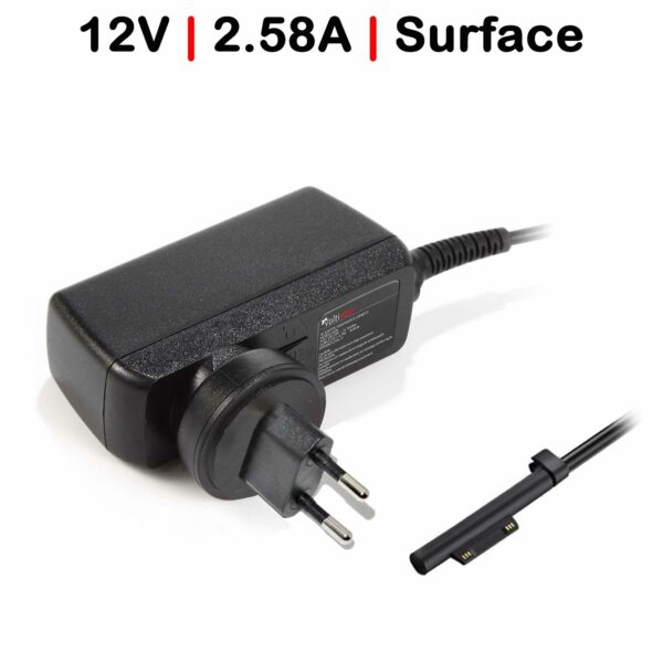 Carregador Fonte de Alimentação 12V 2.58A (30W) para Microsoft Surface Pro 3, Pro 4 e Pro (2017) - Green Computer