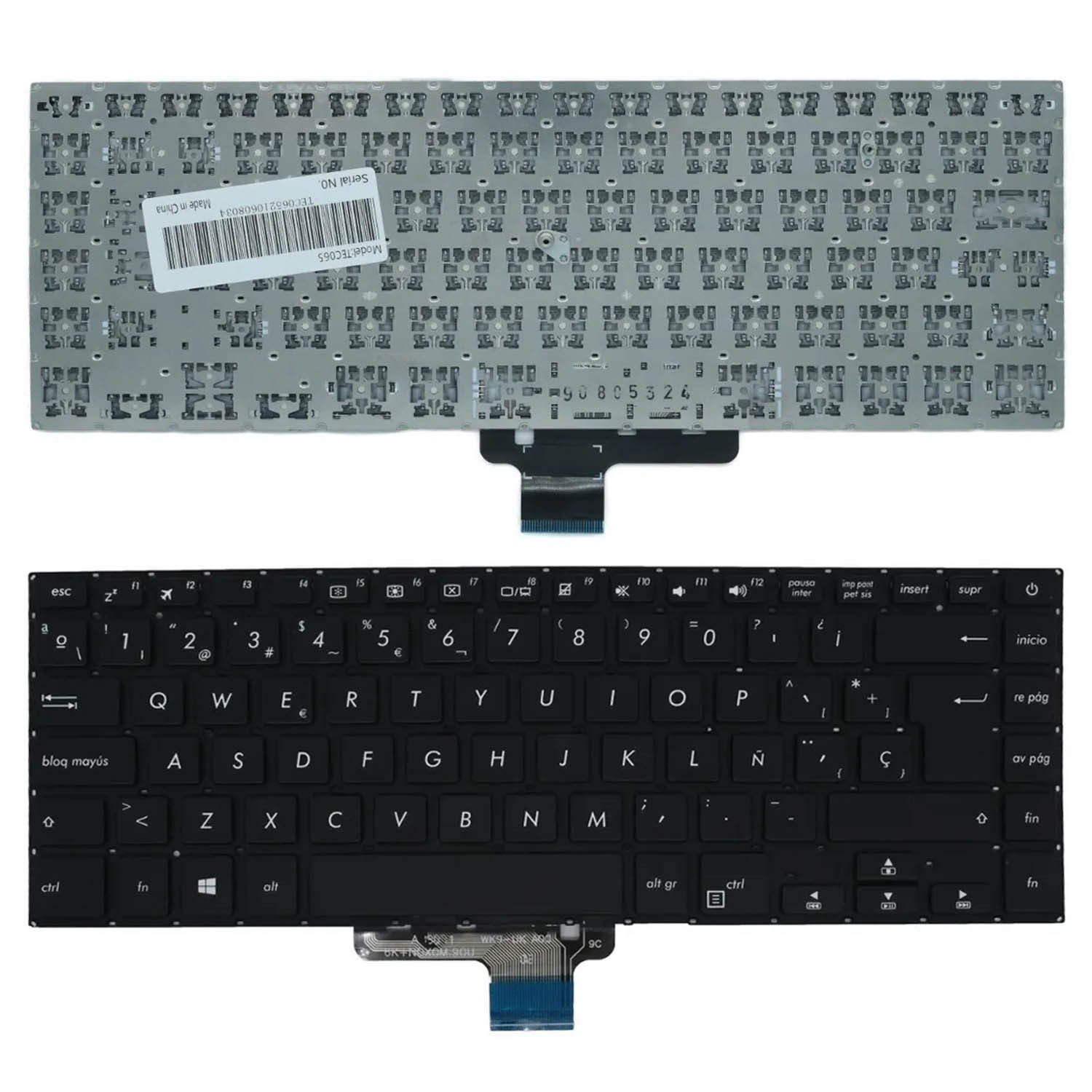 Teclado para Portátil ASUS X510UN X510UQ X510UR - Espanhol
