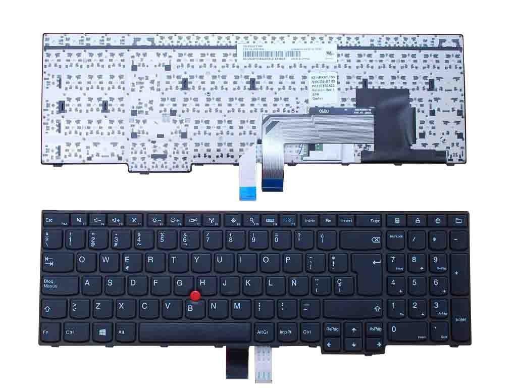 TECLADO PARA PORTATIL LENOVO THINKPAD E555 E550 WIN8