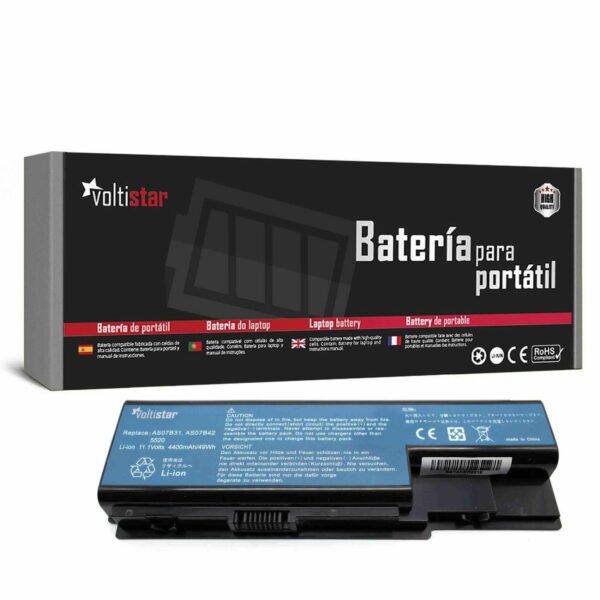 Bateria para Portátil Acer Aspire AS07B41 11.1V - Green Computer
