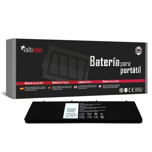 Bateria para Portátil Dell Latitude E7440 E5270 - 7.4V 4500mAh - Compatível com 34GKR F38HT