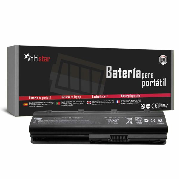 Bateria de Alta Capacidade para Portátil HP G62, G62T, G72, G56, G42, Compaq CQ Series - 10.8V 4400mAh
